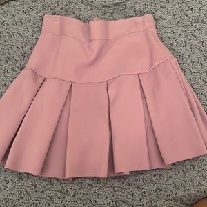 French Kiss NIB wicked scholar pleated skirt, purple